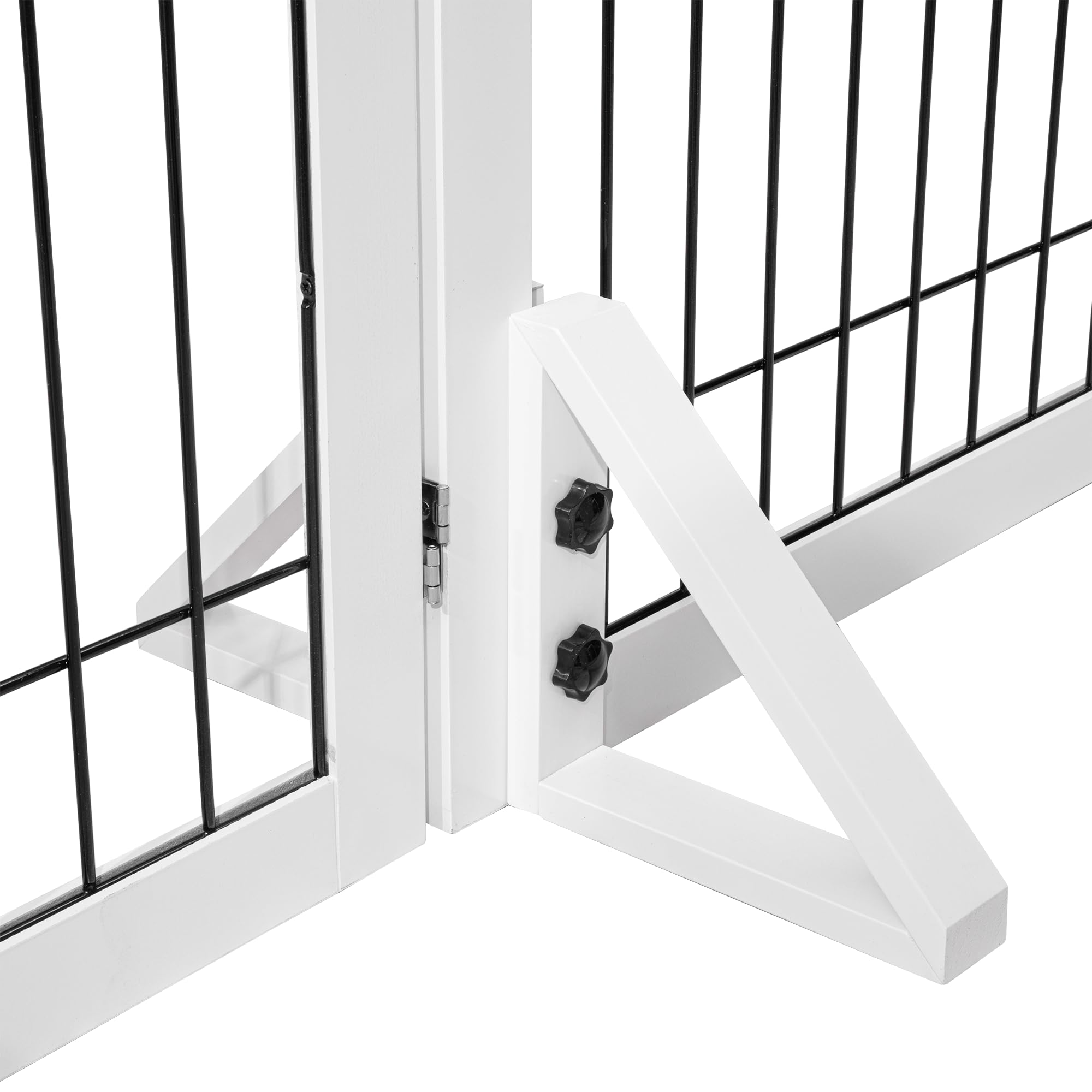 Snapklik.com : Triangle Support Feet For Freestanding Dog Gate