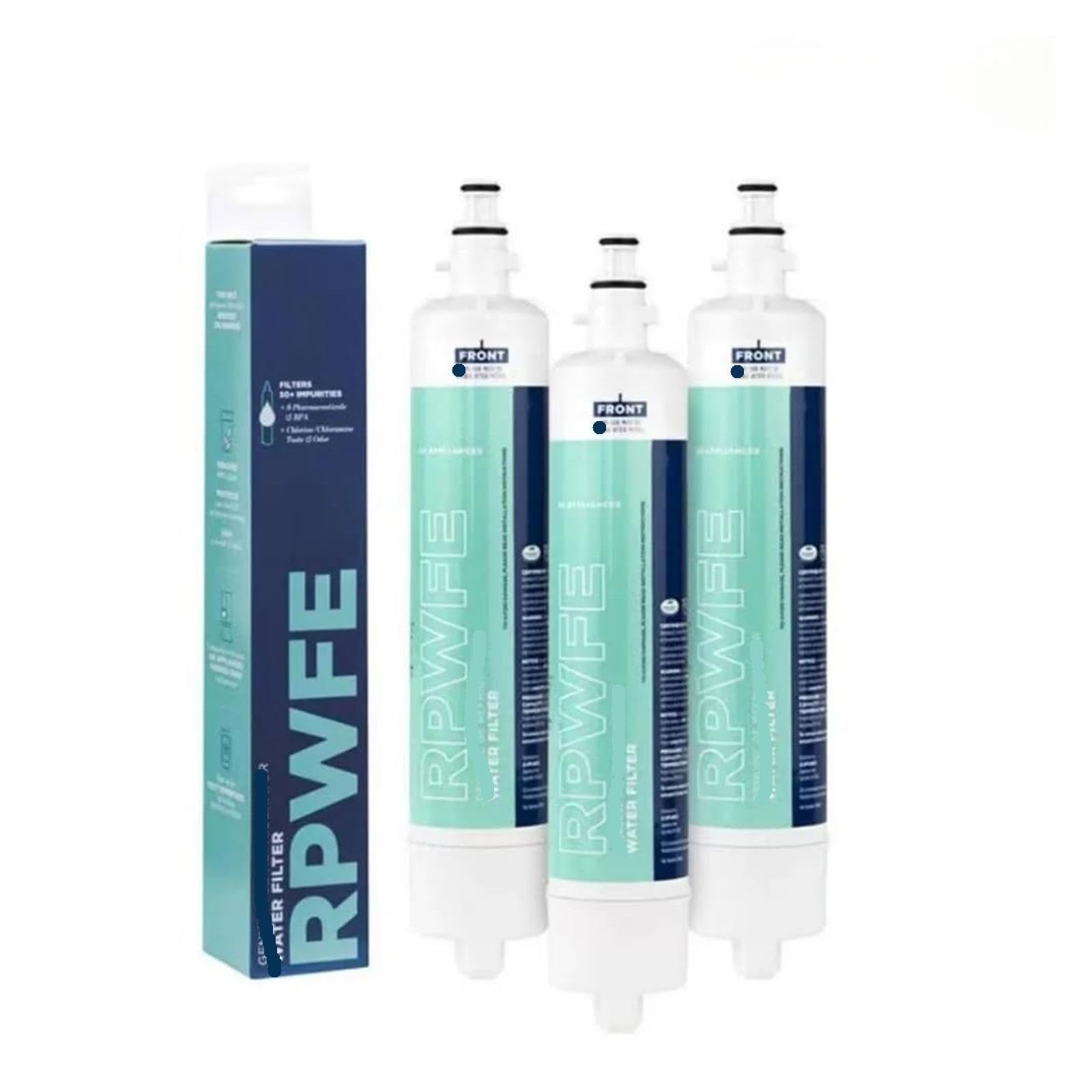 Filtro de agua for refrigerador, RPWFE RPWF WSG‑4, Compatible con Monogram
