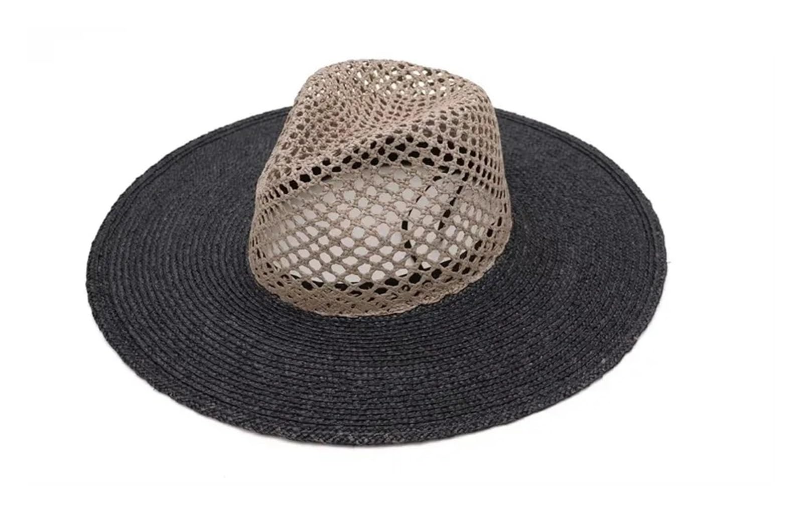 Generico Berretto Fedora Estivo in Rafia Fatto a Mano da Uomo e Donna Panama Jazz all'aperto