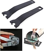 Vista 3 de Juego de 2 amoladoras angulares llave inglesa Kit de tuerca de brida de metal exterior interior tuerca de bloqueo piezas para amoladora angular 100