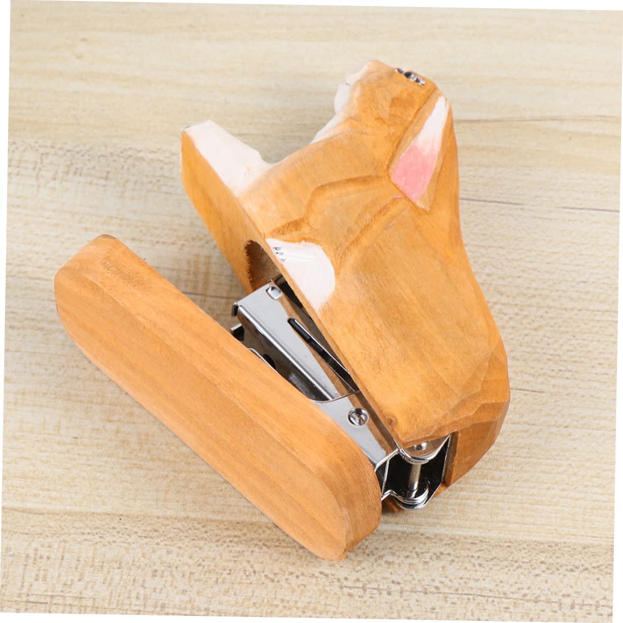 STOBOK 3 Pezzi Di Cucitrice Manuale Portatile in Legno Per Cucire Libri Per Studenti Forniture Per Ufficio Mini Macchina Per Cucire