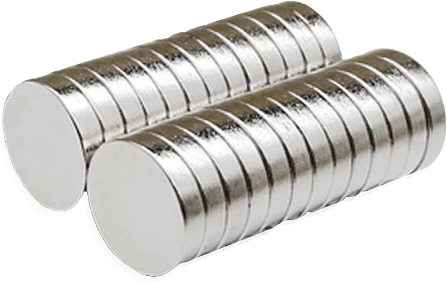 Yizhet 20 PCS 15 * 4.5mm Magnets, Small Mini yet Strong, Neodymium for Home and Office, Whiteboard and Fridge