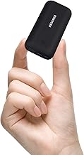 Batterie Externe 10000mAh Mini,hganus Power Bank Chargeur Portable avec Micro+Type C,2 Ports USB Sortie 5V/4.8A,Portable Chargeur Le Plus Léger.
