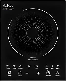 Fogão cooktop elétrico de indução 110v ou 220v portátil 1 boca 1800w p