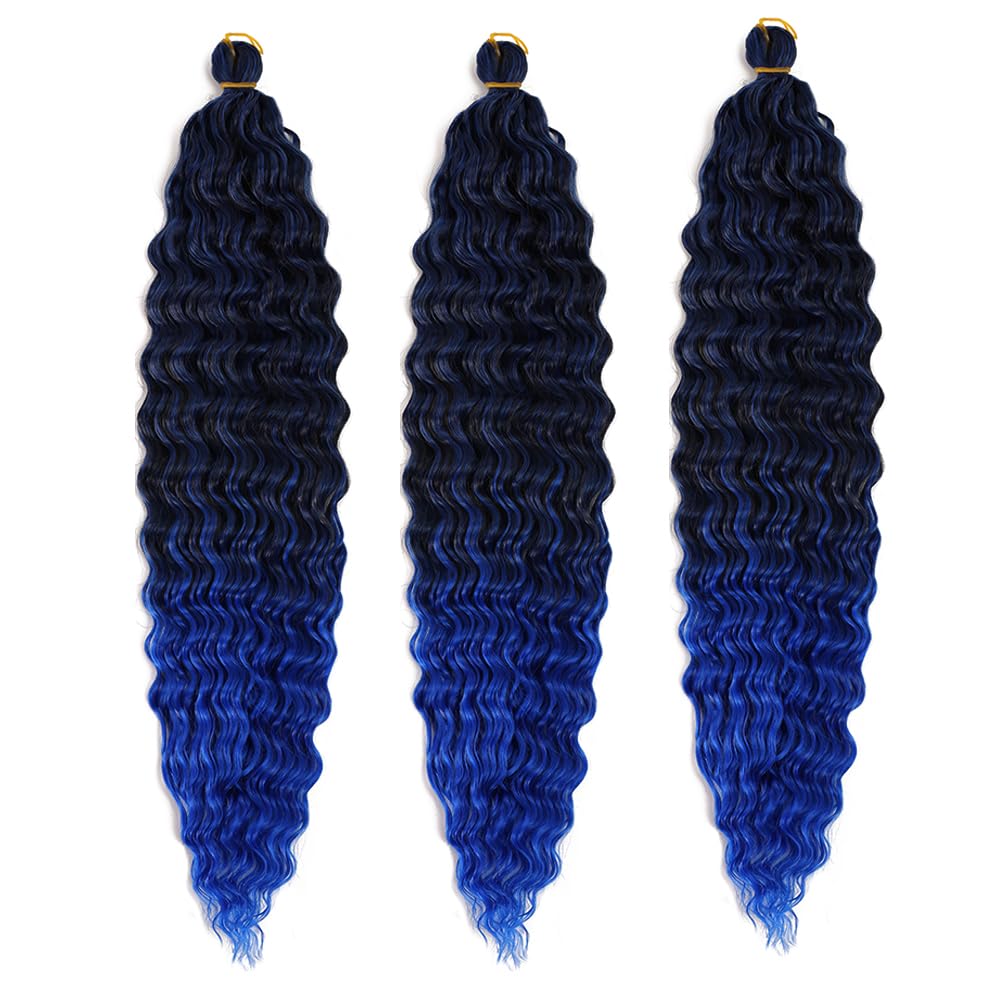 Amazon.com : Ocean Wave Crochet Hair 22 Inch Deep Wave Braiding