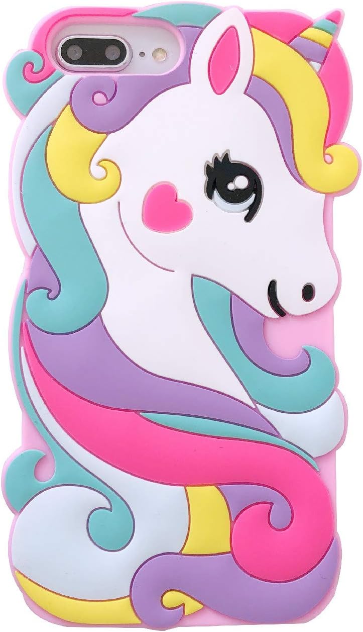 Cute 3D Cartoon Animal Unicorn Horse Silicone Case Ecuador Ubuy