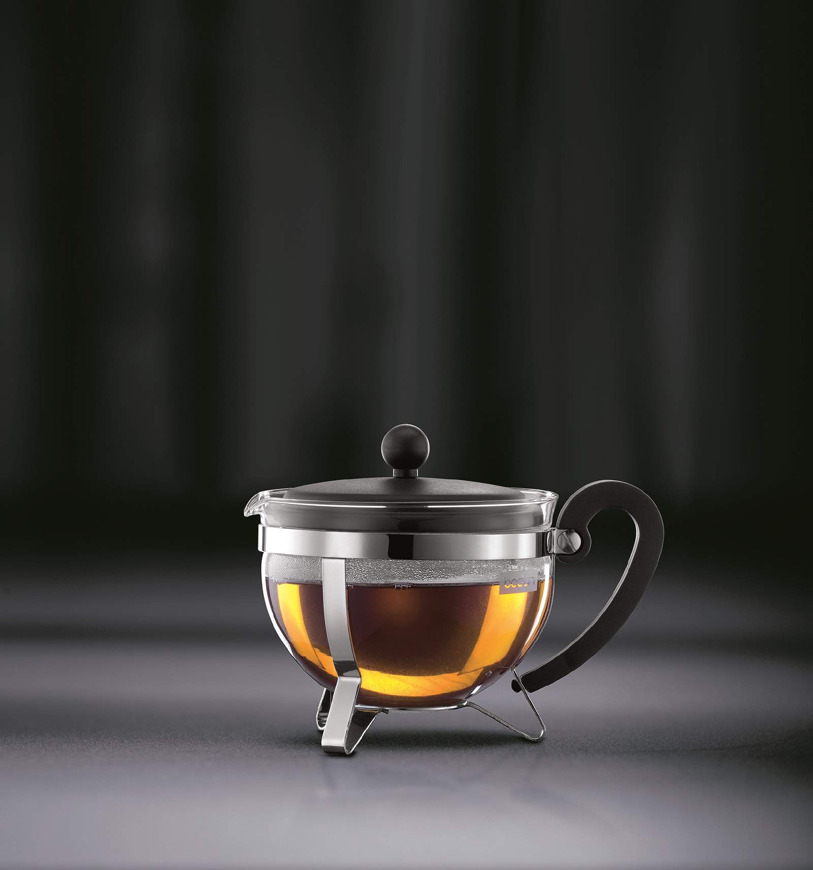 CHAMBORD®: Teekanne, 1.3 l, mit farbigem Plastikdeckel, Griff