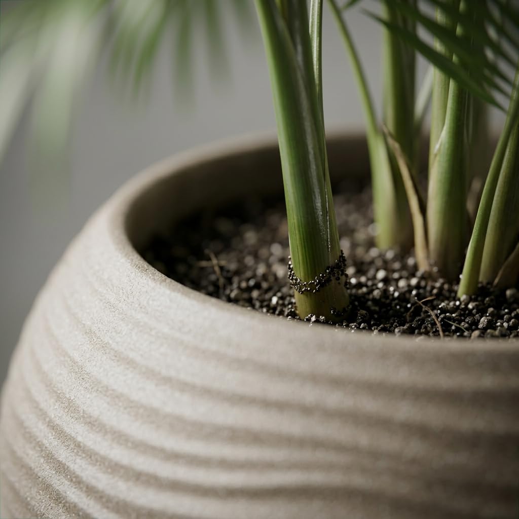 YUCCABE Round Wave Planter - Durable & Stylish -4