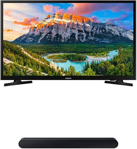 Paquete de Samsung Smart FHD TV 1080P de clase LED de 32 pulgadas (UN32N5300AFXZA, modelo 2018) + barra de sonido SAMSUNG HW-S60B de 3.1 canales con