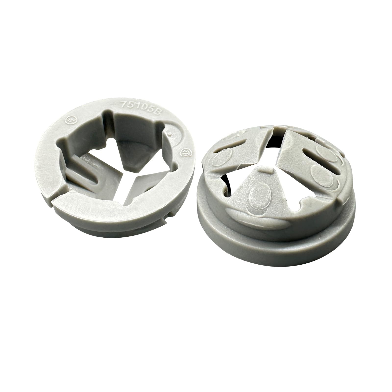 Electrical Box Knockout Plugs Junction Box Adapter Clap Connectors Non-metallic Push In Cable Connectors Snap In Conduits Fittings Plastic Knockout Trade Sizes 3/8 Inch 40 Pcs Black — Amazon image 9