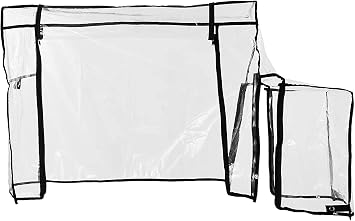 Creative Outdoor Distributor 999592 Push Pull Folding Wagon Rain Cover, Clear