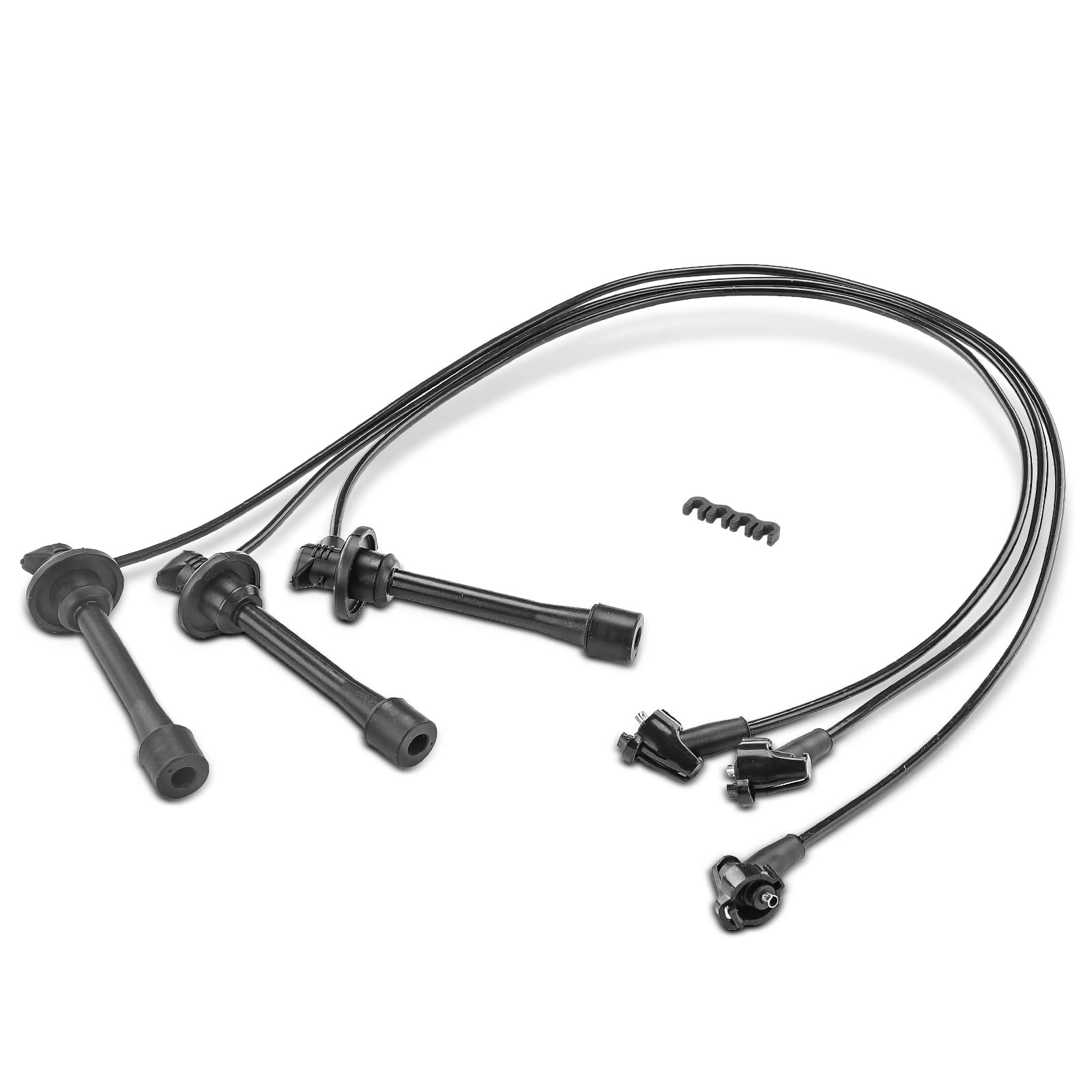 A-Premium Spark Plug Wire Compatible with Toyota Camry 1996-2001 Solara 1999-2003 Sienna 1998-2000 Avalon 1996-1999 Lexus ES300 1996-2001 3.0L 3-PC Set