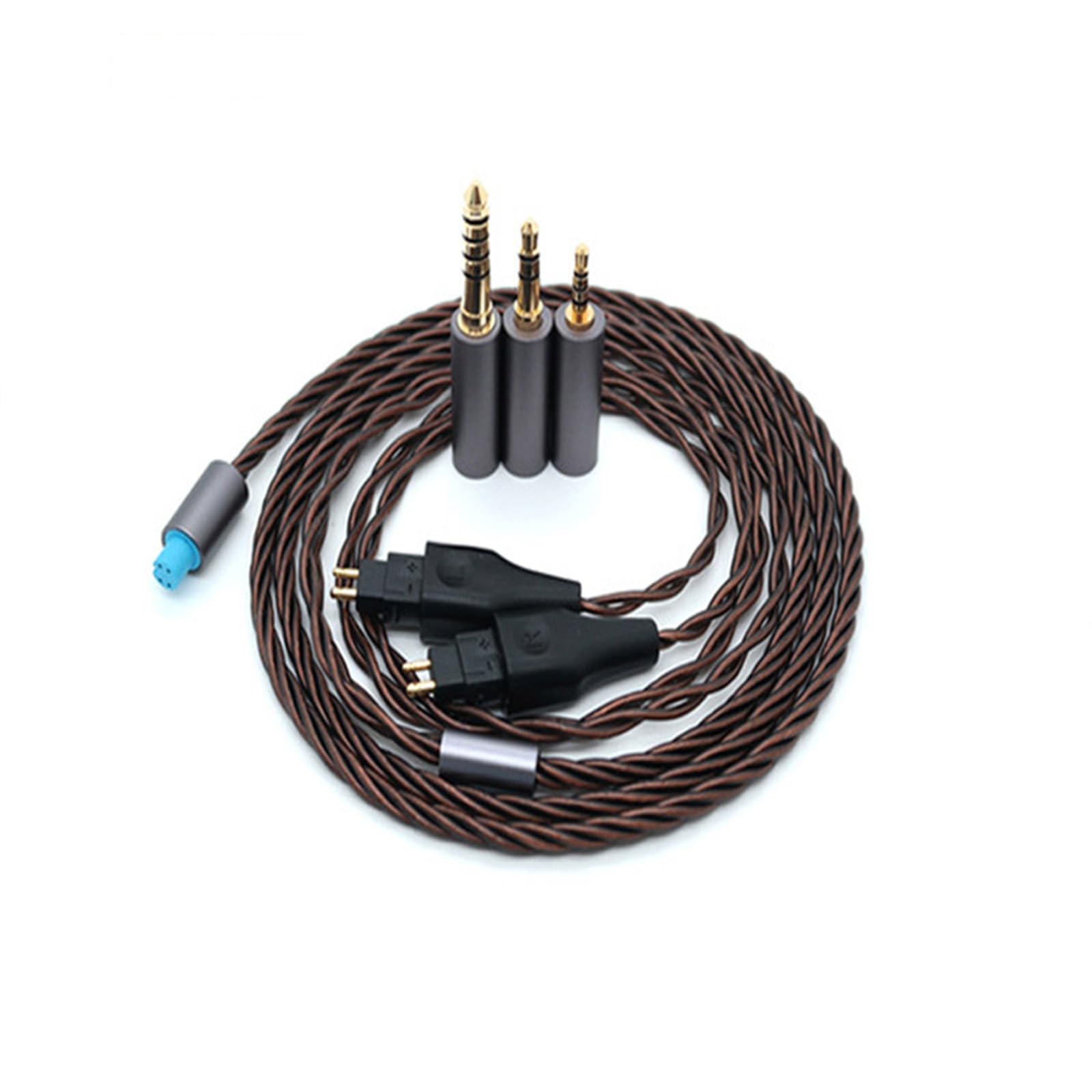 Sennheiser Ew Los 3 Mejores Cables Plateados Para Auriculares Sennheiser HD600, HD650 Y HD580 Altavoces Jvc