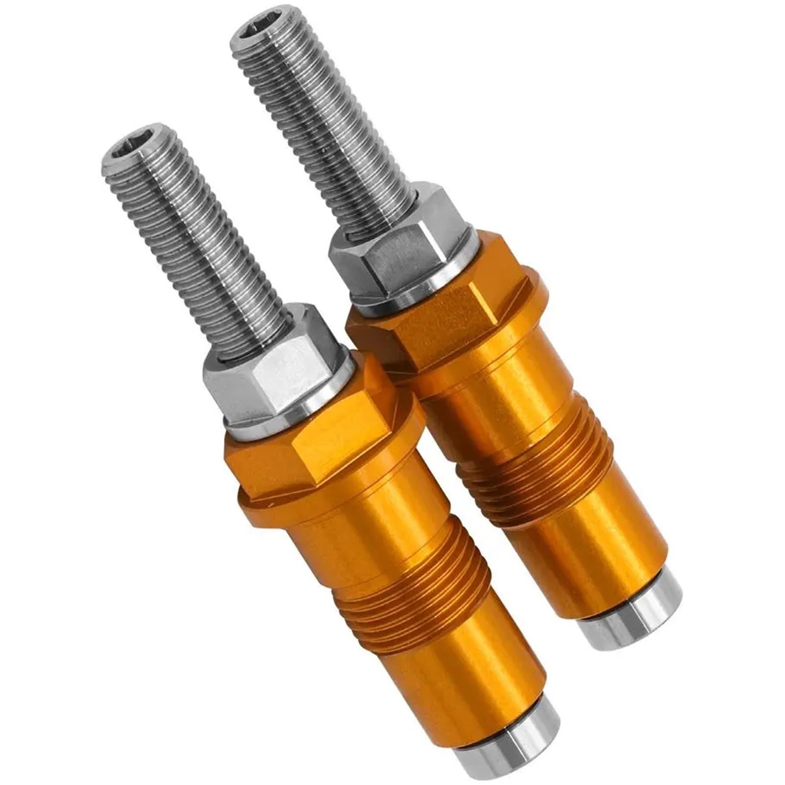 Galet de chaîne tendeur tendeur Tendeur de chaîne de came de synchronisation manuel, réglage manuel, billette CNC, Convient pour Bmw R1200GS / GS Adventure R1200R RT 2012 – 2018(1 Pair Dark Gold)
