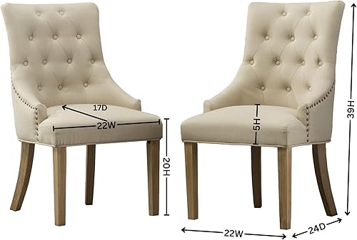 Miniatura 3 de Sillas de comedor para habitación, mesa y asiento de cocina, juego de 2 sillas de comedor de piel sintética con marco de hierro para sala de estar,
