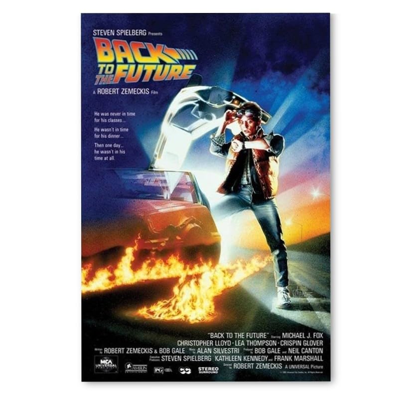 Amazon.co.jp: 映画ポスター バックトゥザフューチャー Back To The