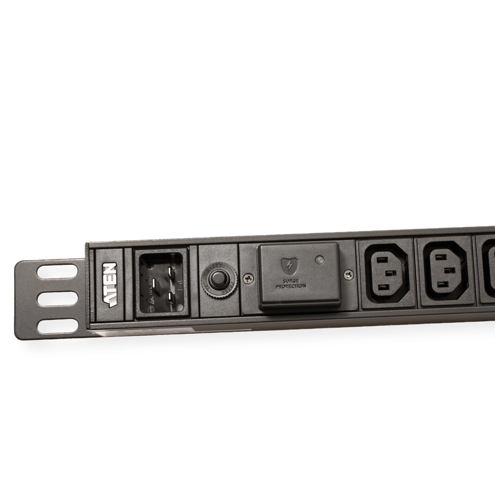 ATEN PE0218SG 1U 16A 18-Port Basic PDU mit Überspannungsschutz