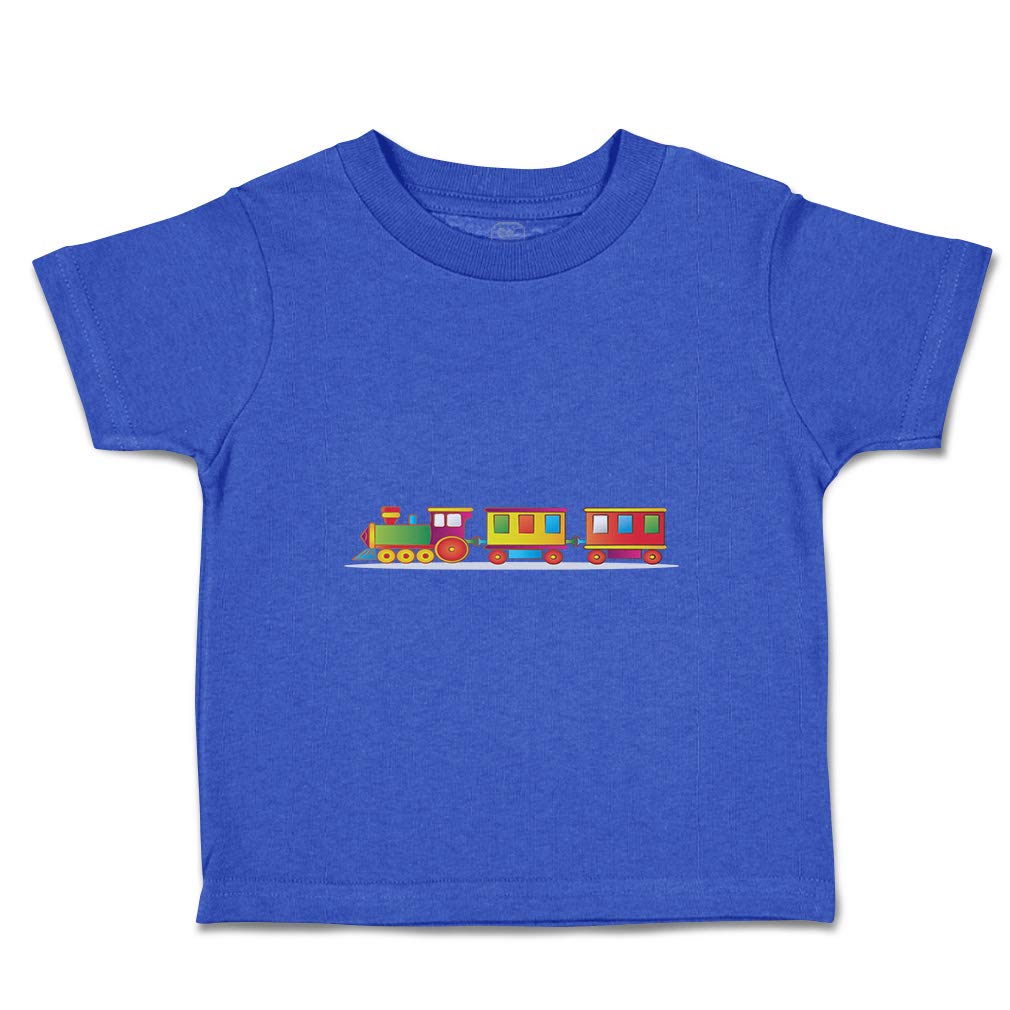 Toddler T-Shirt Train Colorful B Cars & Transportation Trains Train Clothes