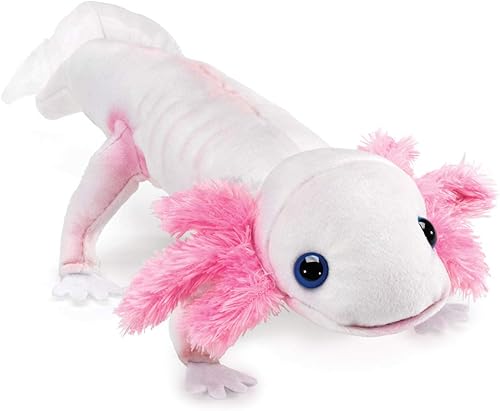 Folkmanis Axolotl de 36 meses a 999 meses, Blanco, Rosa