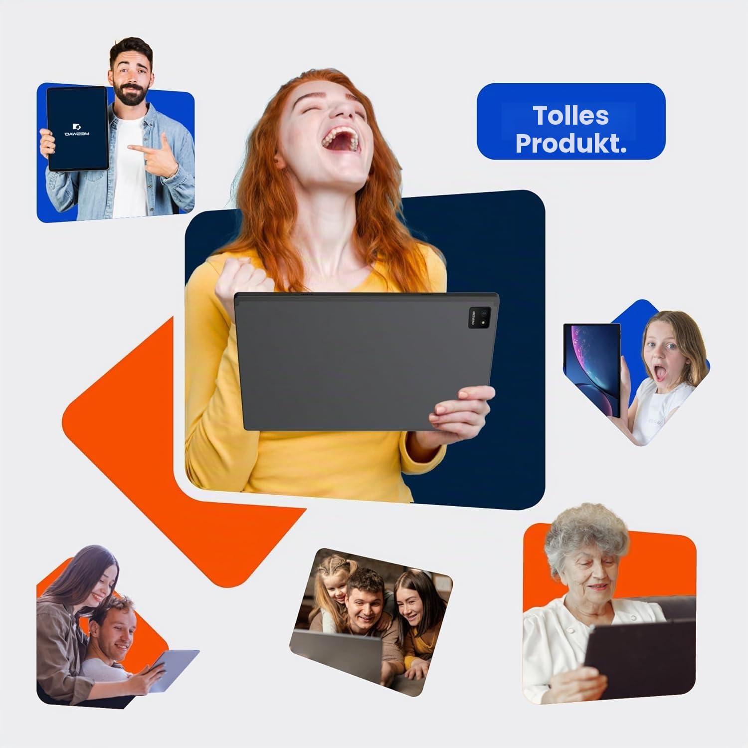 MESWAO 15,6 Zoll Tablet, Helio G99, 8GB RAM+256GB ROM, 32MP Kamera,sehr großes Tablets mit 30W Schnellladung,12000mAh, IPS Display Tablet Perfekt zum Lesen von digitalen Noten Beruf Studium Freizeit