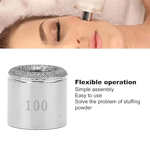 Miniatura 7 de Reemplazo de punta, accesorio de cabeza de dermoabrasión, cabezal de dermoabrasión de reemplazo para máquina de belleza 100 #