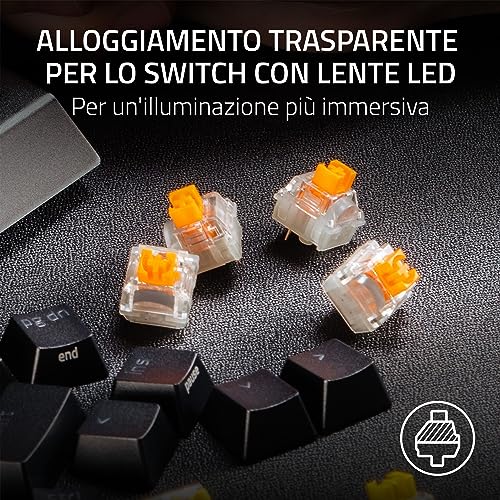 Pacchetto di interruttori meccanici - Interruttore tattile arancione (Ottimizzato per il gioco, Durata di 100 milioni di tasti, Connettori versatili a 3 pin) - Tastiera gaming - Immagine 4