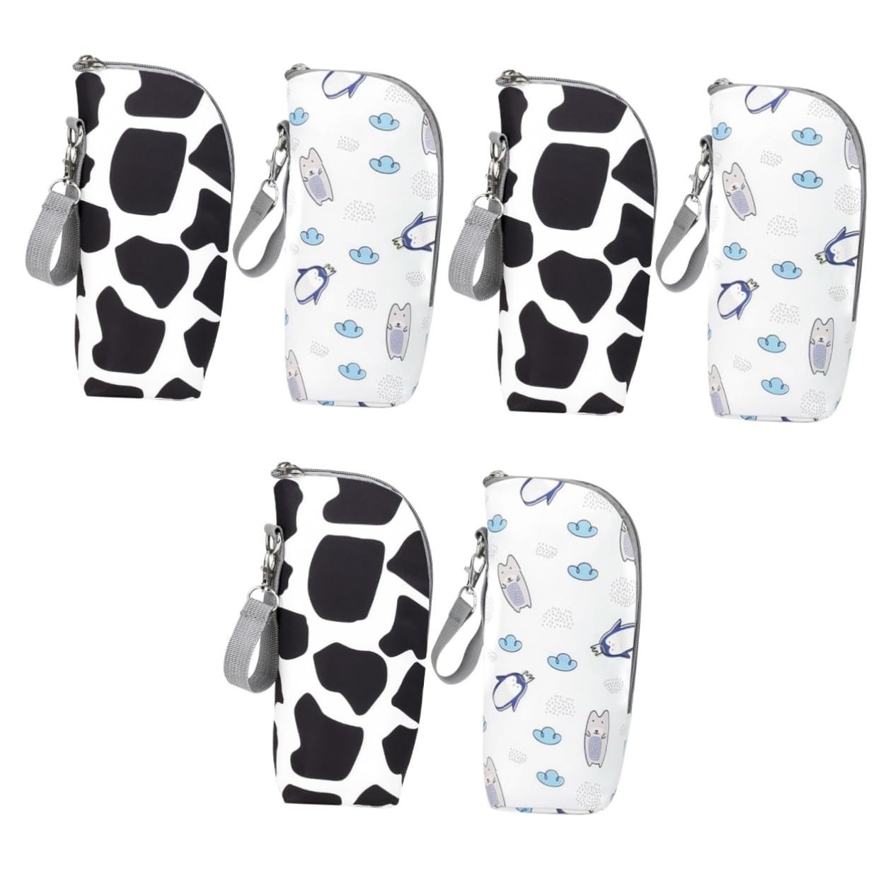 BESTonZON 6piezas Bolsa Aislante para Biberones Bolsa De Almacenamiento De Leche Térmica Accesorios para Cochecito para Mantener La Temperatura Diseño Portátil y Lavable