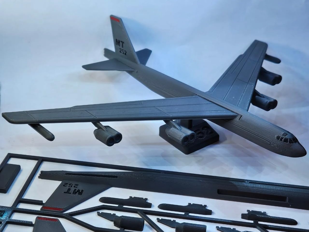 Beoals Aircraft Model Kit, 1:144 Scale, Multicolor, DIY Assembly-picture-14