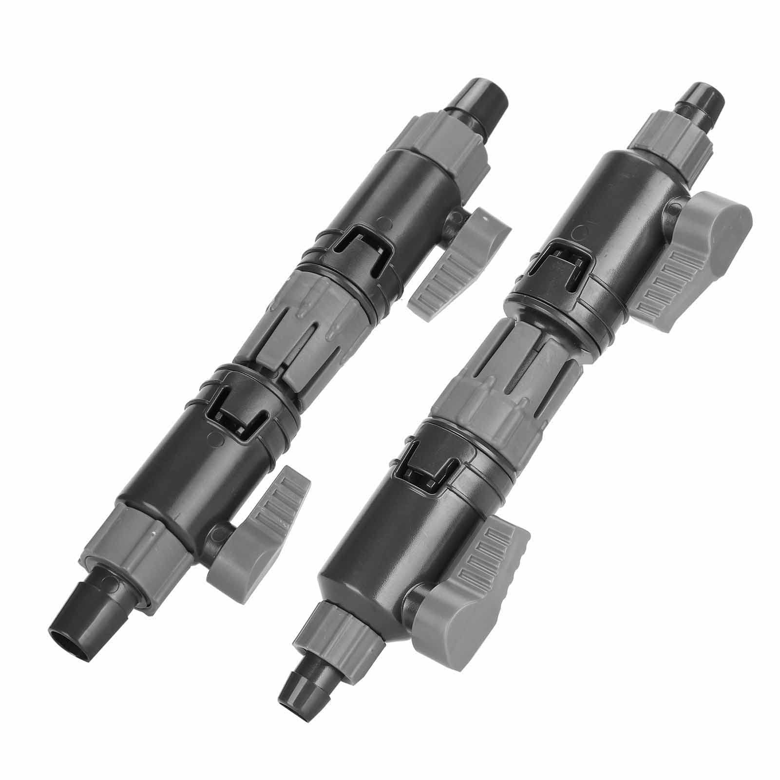 Aquarium Filter Connector, Aquarium Water Control Valve, Fish Tankes Hose Pipe, Quick Release Double Tap Connector(K-16/22mm)