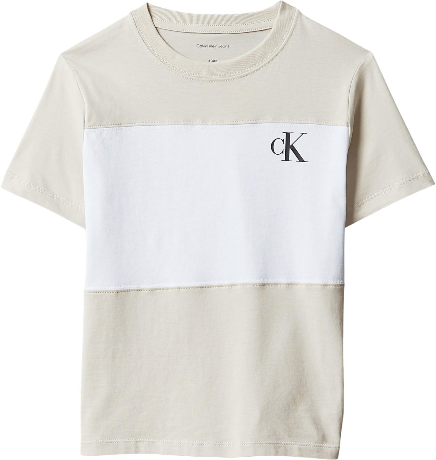Calvin Klein Color Block 2-p T-Shirts Lvcksja46b Maglietta S/S Bambini e Ragazzi