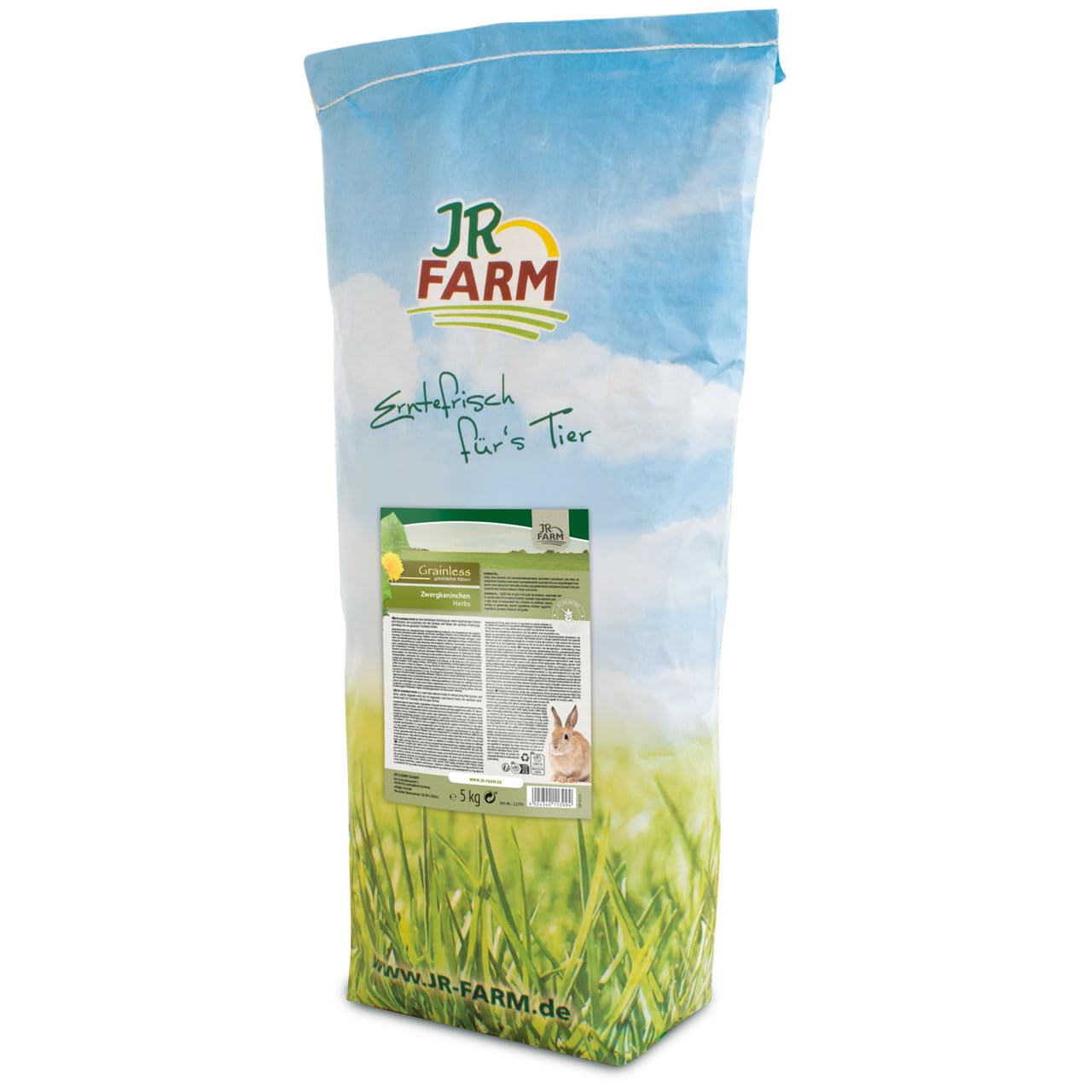 JR FARM Grainless Herbs Zwergkaninchen 5 kg