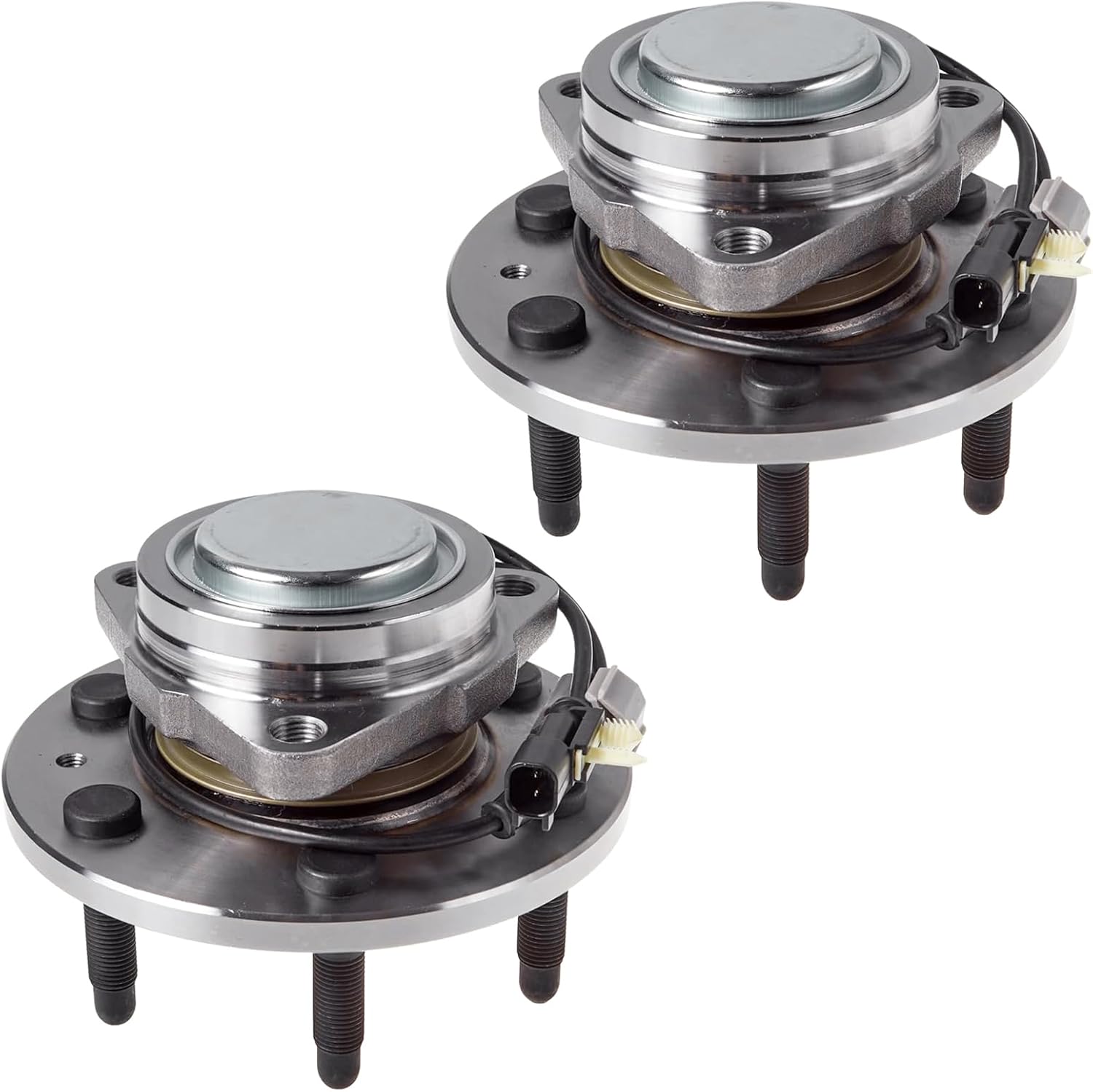 PAROD Pair 515159 Front RWD Wheel Bearing Hub Assembly Fit for 2015-2020 Cadillac Escalade, ESV, 2014-2018 Silverado 1500, 2019 Silverado 1500 LD,Suburban, Tahoe, Sierra 1500, Limited, Yukon, Yukon XL