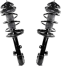 Detroit Axle - AWD Front Struts for 2011-2014 Toyota Sienna, 2 Complete Struts with Coil Spring Assembly 2012 2013 Replacement Suspension Quick Install Ready Strut Shock