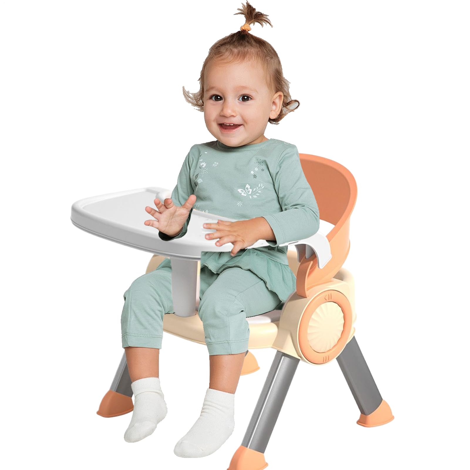 Seggiolino Pappa Neonato Seduta Studio Multifunzione Musicale Per Bambini