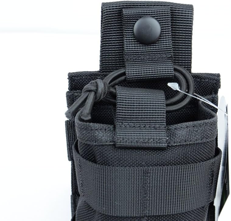 Tactical Radio Pouch - 1000D Tactical Molle Two Way Radios Holder Case for Walkie Talkies - Image 7