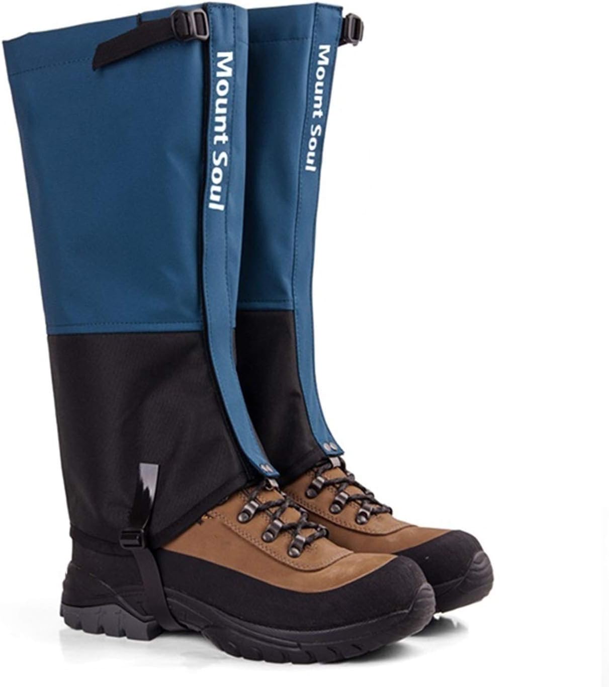 Leg Gaiters Outdoor Leg Leggings Hiking Gaiters Waterproof Leg Guards Shoe Covers Mudguards, Suitable for Outdoor Running Jungle Snake (Color : C, Size : XS)