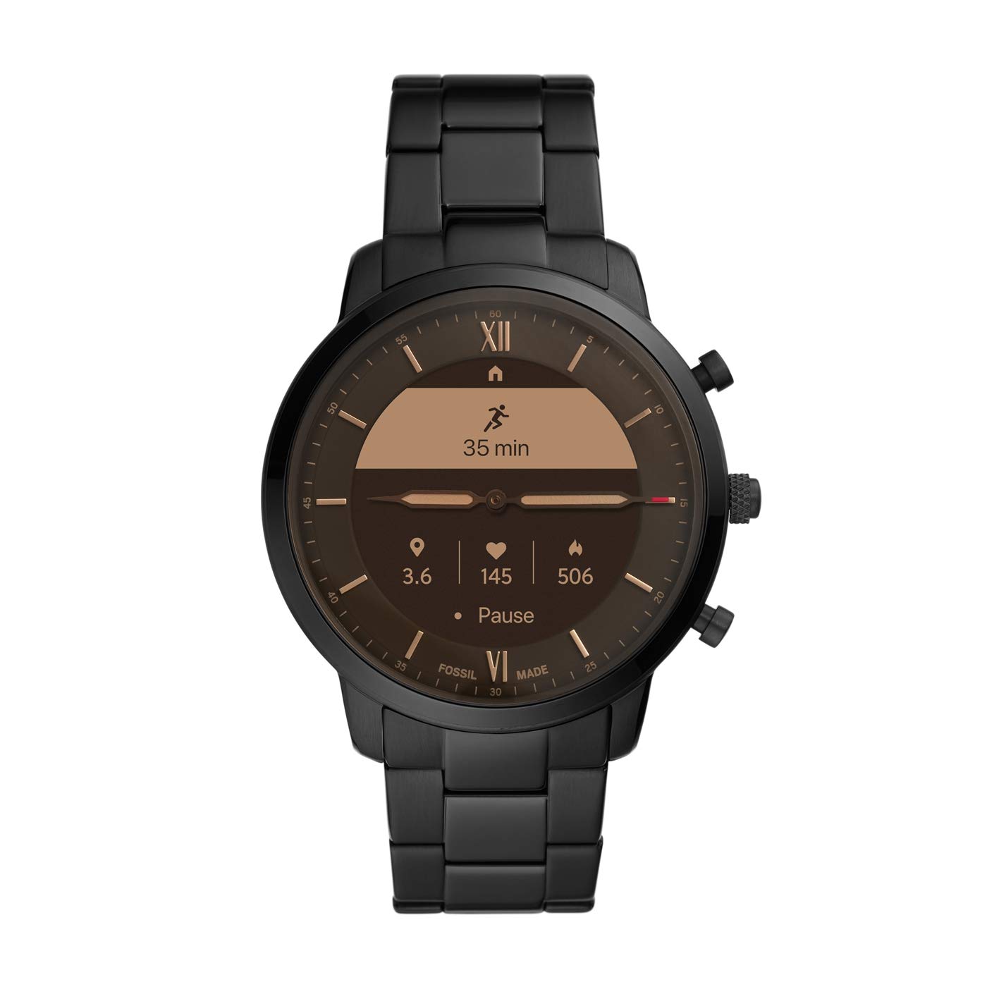 【Yuri⠀】FOSSIL NEUTRA HYBRID HR Fossil Neutra Hybrid Smartwatch HR FTW7026 - Ditur