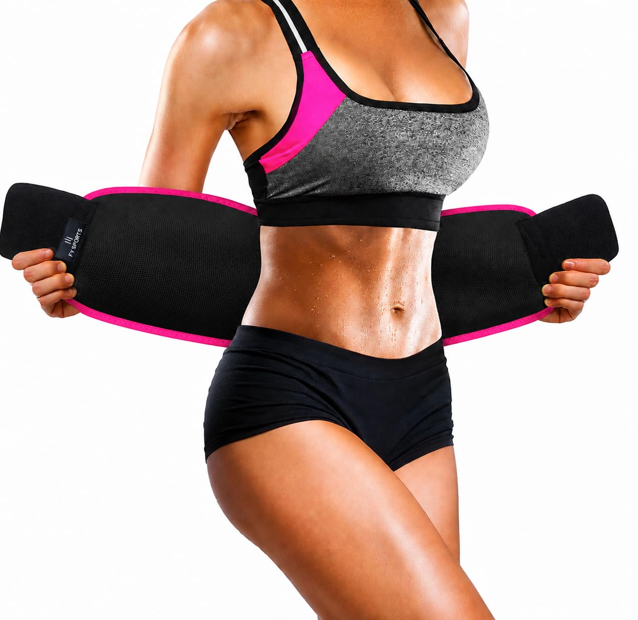 Weight Loss Hot Slimming Belt for Men, Women Belly Sweat Slim Belt Neoprene Fat Burning Sauna Waist Trainer Healthy Sweat, Weight Loss, Lower Back Posture Pet-picture-20