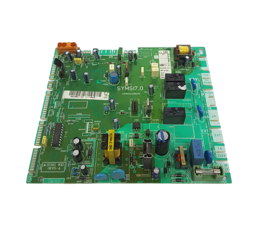 Placa Electrónica Original para Caldera 0310144400015 V4 - Modelo 3 Relés Disposición 2+1 - Compatible Varios Modelos - Pieza Repuesto Reacondicionada - Garantía 1 Año
