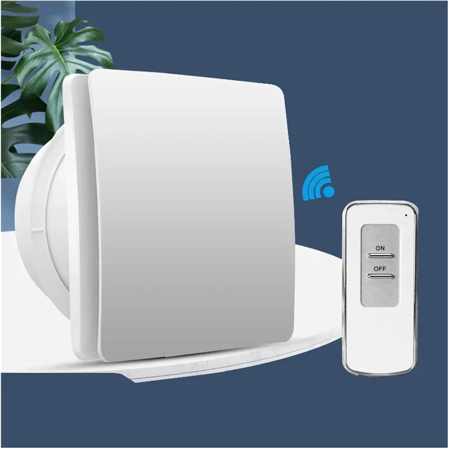 Ventilation Fan, 4Inch High Speed Exhaust Fan Toilet Kitchen Bathroom Hanging Wall Window Ventilator Extractor With Remote Control,Bathroom fan