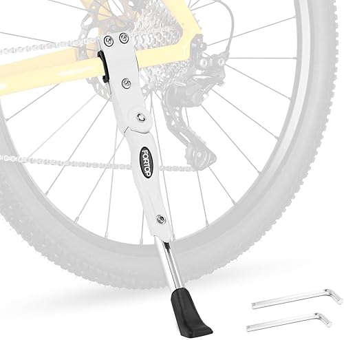 FORTOP Soporte de bicicleta de aleación de aluminio ajustable para bicicleta de 22 pulgadas, 24 pulgadas, 26 pulgadas, 27.5 pulgadas, 29 pulgadas, disponible en Yaxa Peru