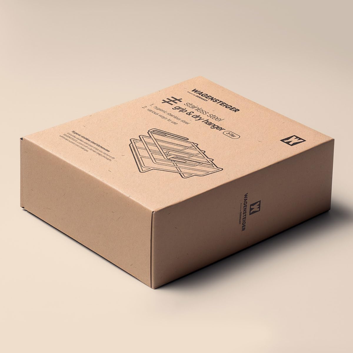 Stainless Steel Under/Over Cabinet Cutting Board and Kitchen Towel Rack – Space-Saving Rack for Countertop and Cabinet Door Storage, Chopping Board Holder (Two-Layer) - Image 8