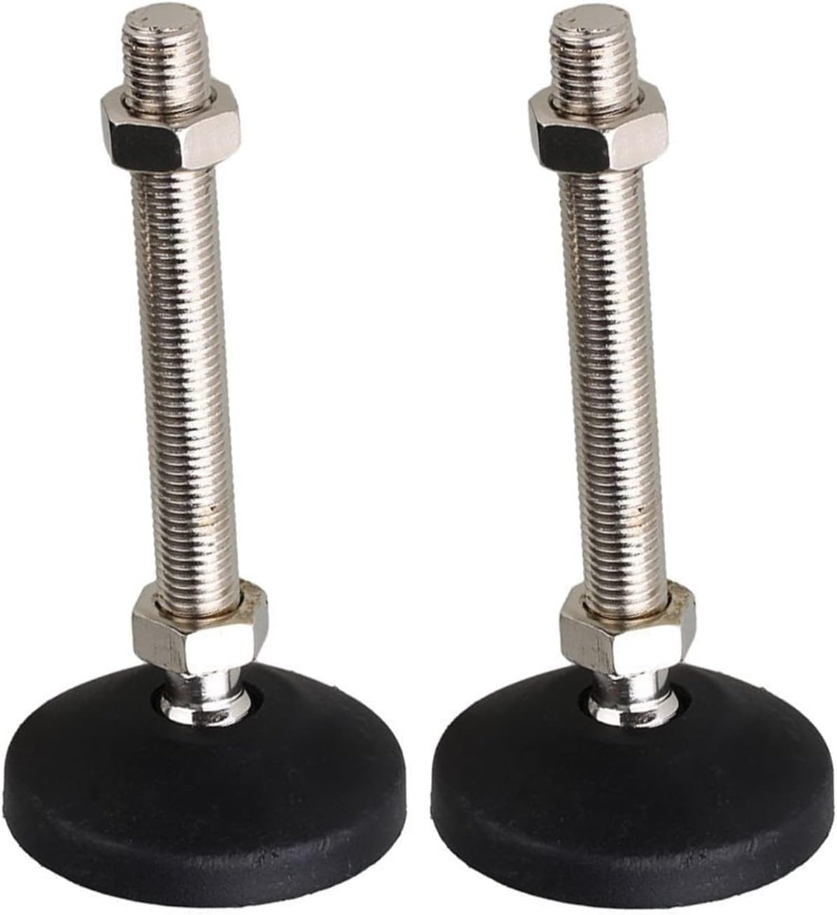 80mm Dia Nylon Base M16 X 120mm Threaded Universal Joint Adjustable