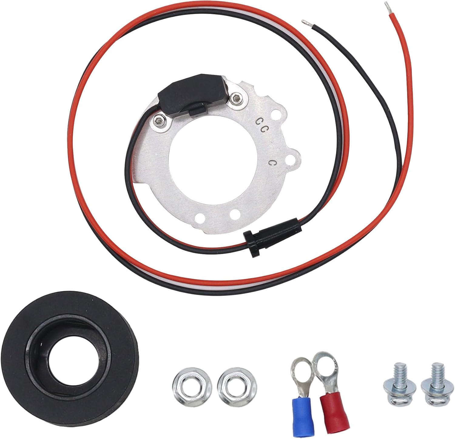 1244A Electronic Ignition Conversion Kit Compatible with Ford Tractors 2N 9N 8N (Side Mount Distributor & 12V Only) 500-800 Series.