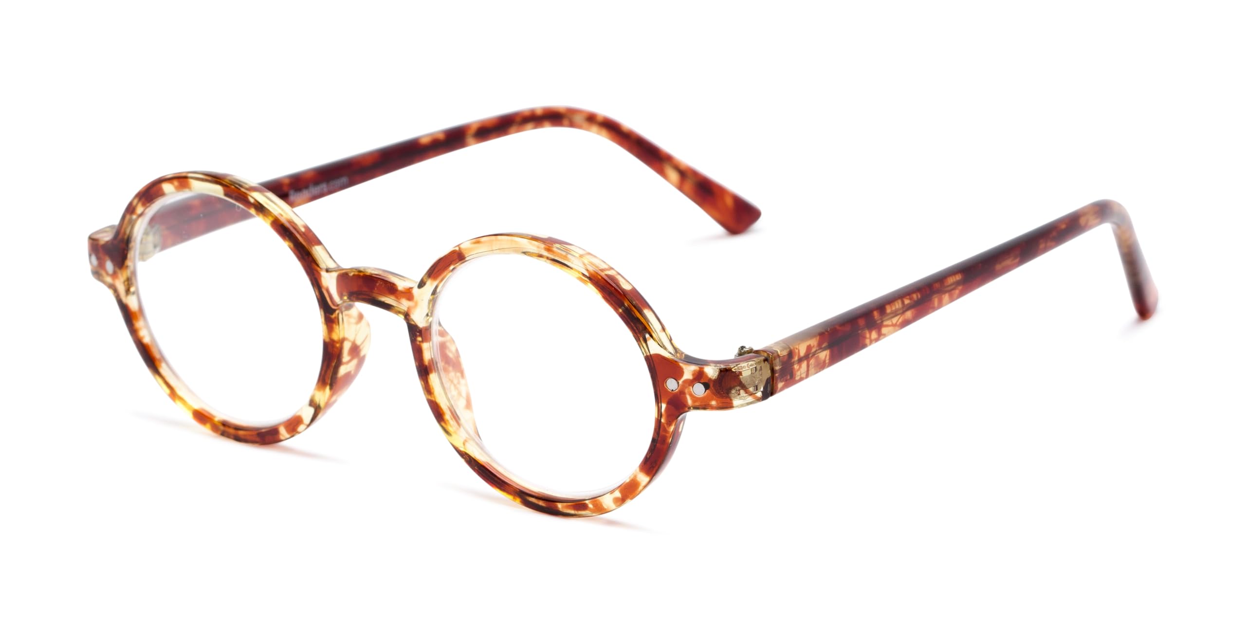 Readers.com Reading Glasses: The Bookworm round Style for Men and Women