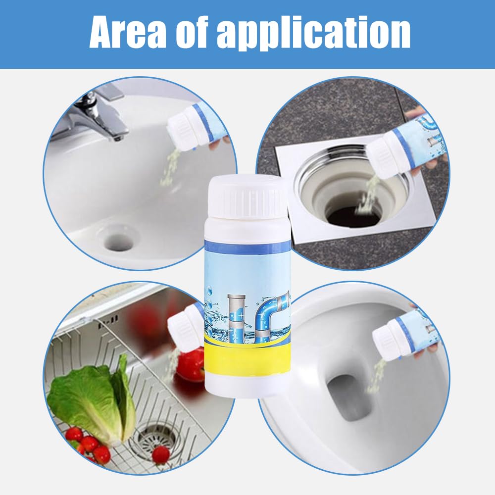 Abflussreiniger Schaum Extra Stark, 2026 Upgrade Rohrreiniger Extrem Stark, Sink Und Drain Cleaner, Hochwirksamer Rohrreiniger Mit Aktivschaum, für Küche, Bad, Toilette (3 Stück)