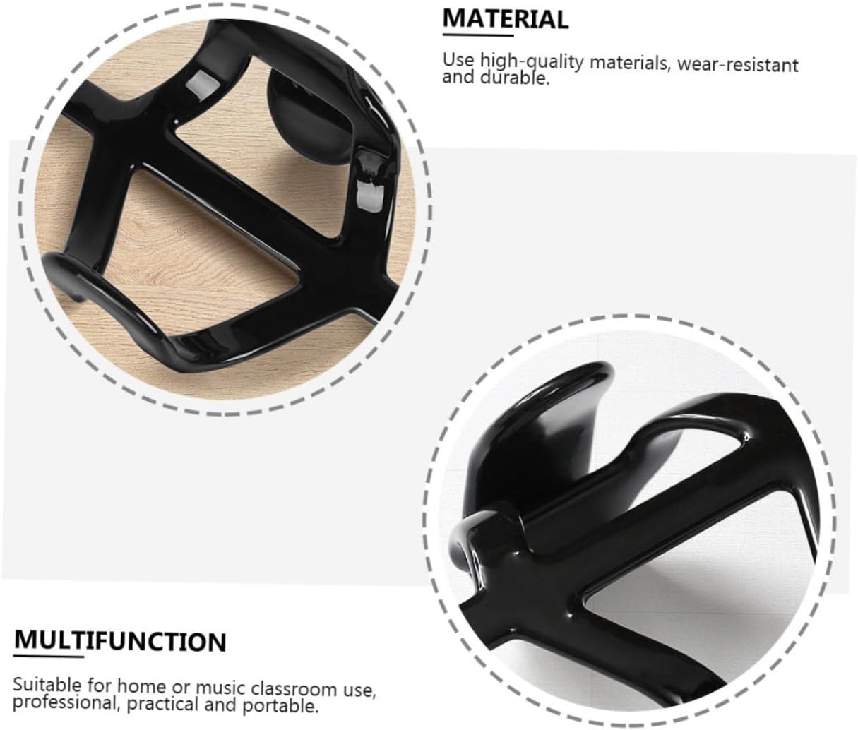 Toddmomy 1pc Waist Support Portable Support Stand Lightweight Stand Durable Stand Holder Accessory Waist Hanging Practical Stand Plastic Black