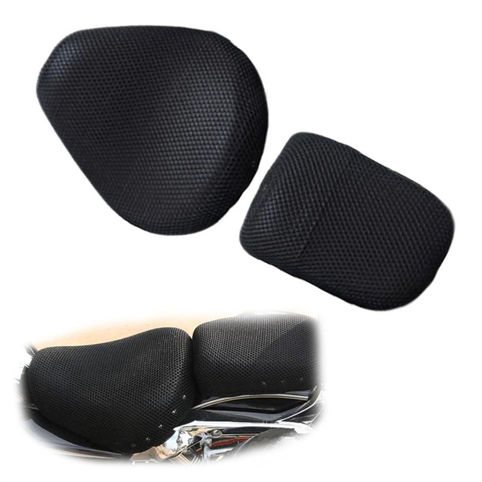 Funda de asiento para motocicleta Suzuki QS150 protector sillín 6