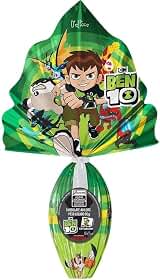 Ovo De Páscoa Ben10 Com Tatuagem do Ben 10 Chocolate ao Leite 80g Tattoo