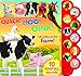 Quack! Moo! Oink! Listen to Animals Around the Farm - 10-Button Children's Sound Book, Ages 2-7
